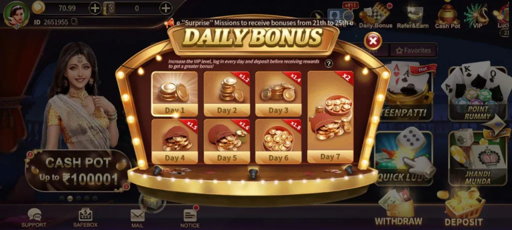 Win 789 App Daily Bonus